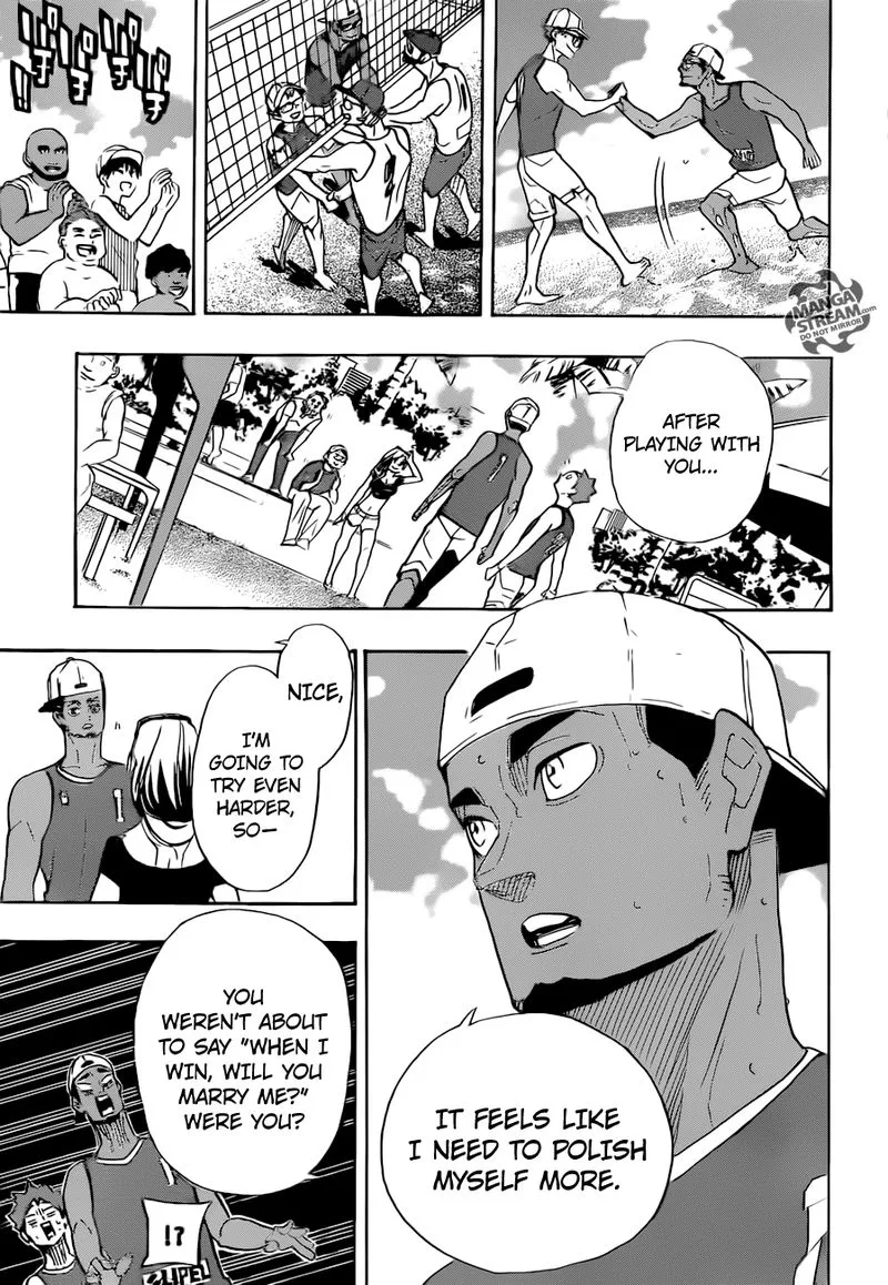 Haikyu!! Chapter 377 page 8