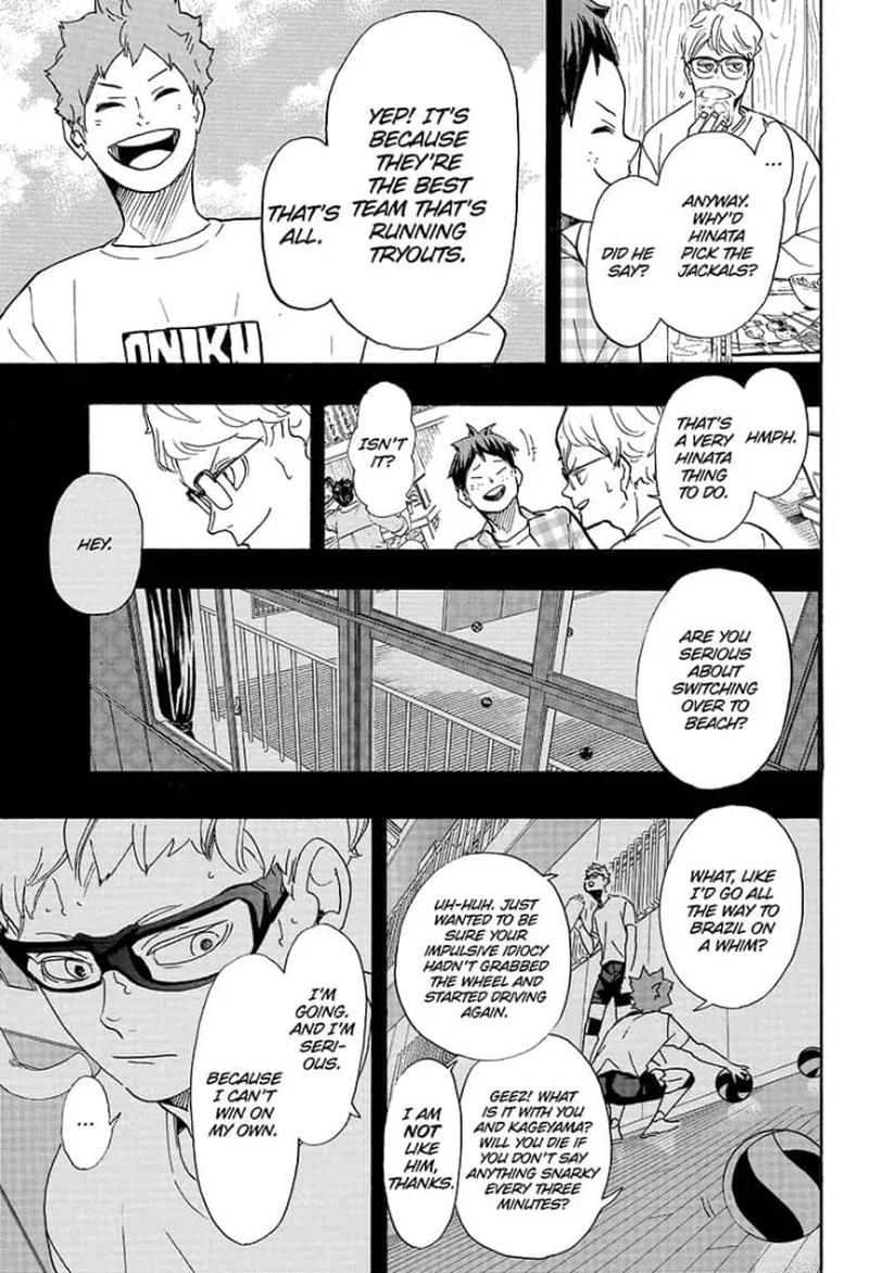 Haikyu!! Chapter 378 page 18