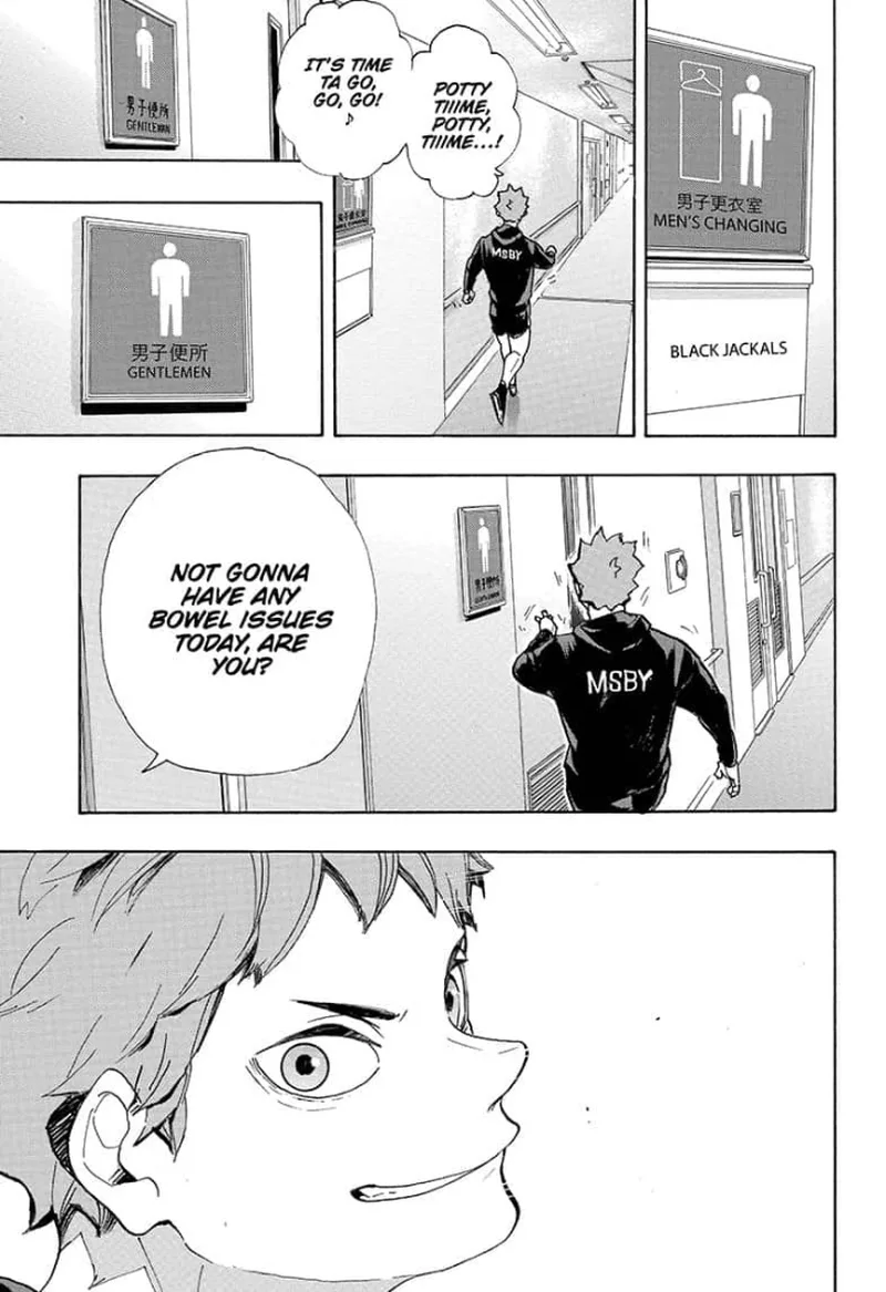 Haikyu!! Chapter 378 page 12