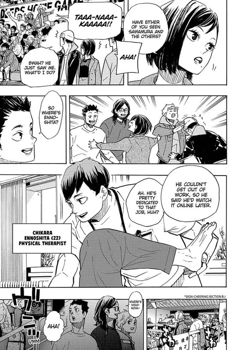 Haikyu!! Chapter 379 page 11