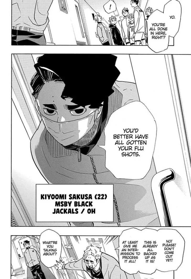 Haikyu!! Chapter 379 page 8