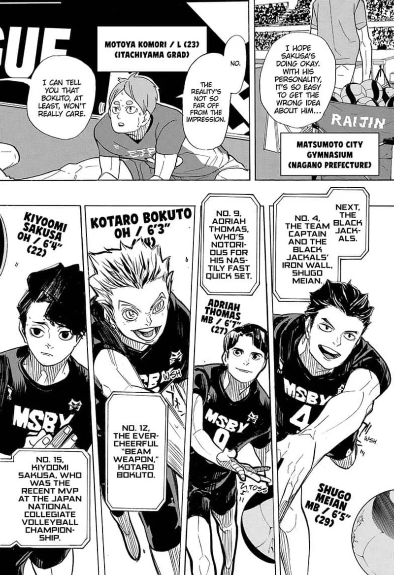 Haikyu!! Chapter 380 page 6