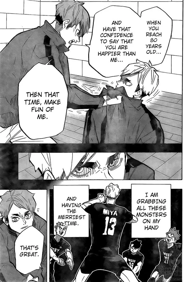 Haikyu!! Chapter 381 page 11