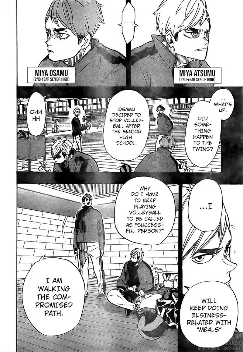 Haikyu!! Chapter 381 page 10
