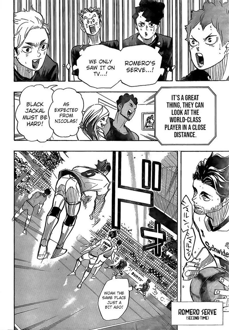 Haikyu!! Chapter 381 page 8