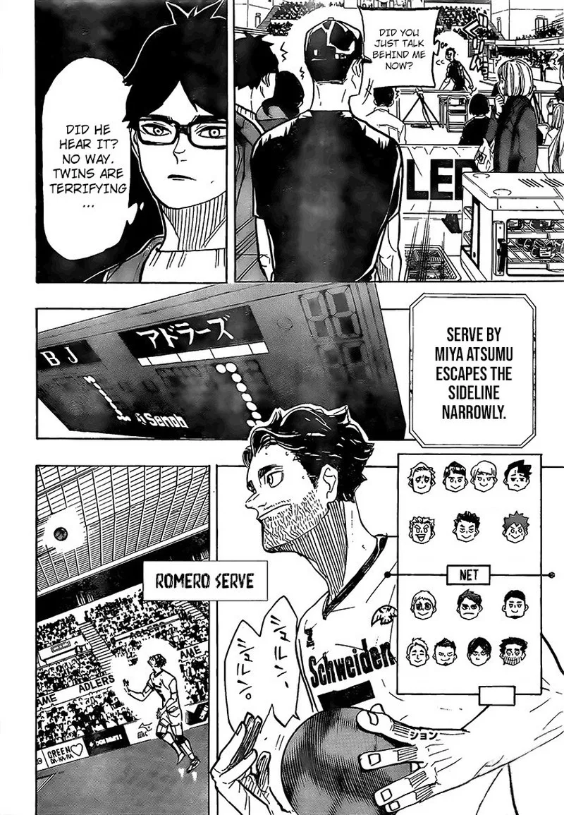 Haikyu!! Chapter 381 page 6
