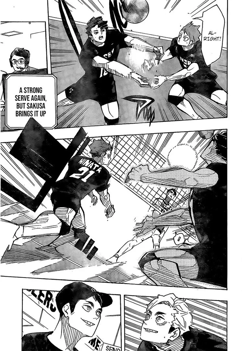 Haikyu!! Chapter 381 page 9