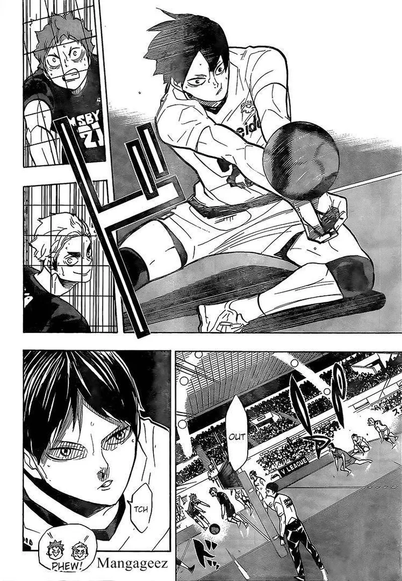 Haikyu!! Chapter 381 page 14