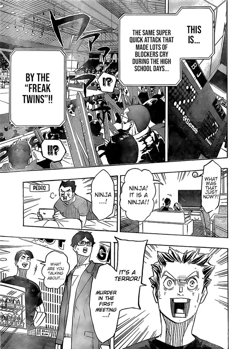 Haikyu!! Chapter 381 page 15