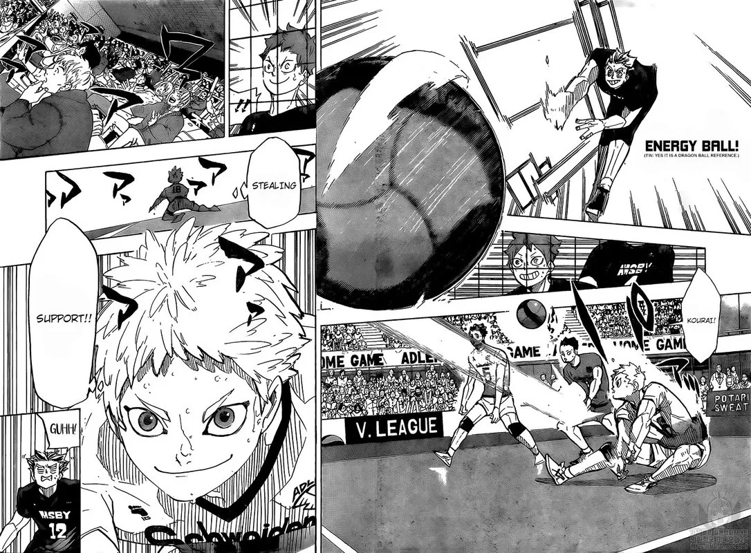 Haikyu!! Chapter 382 page 6