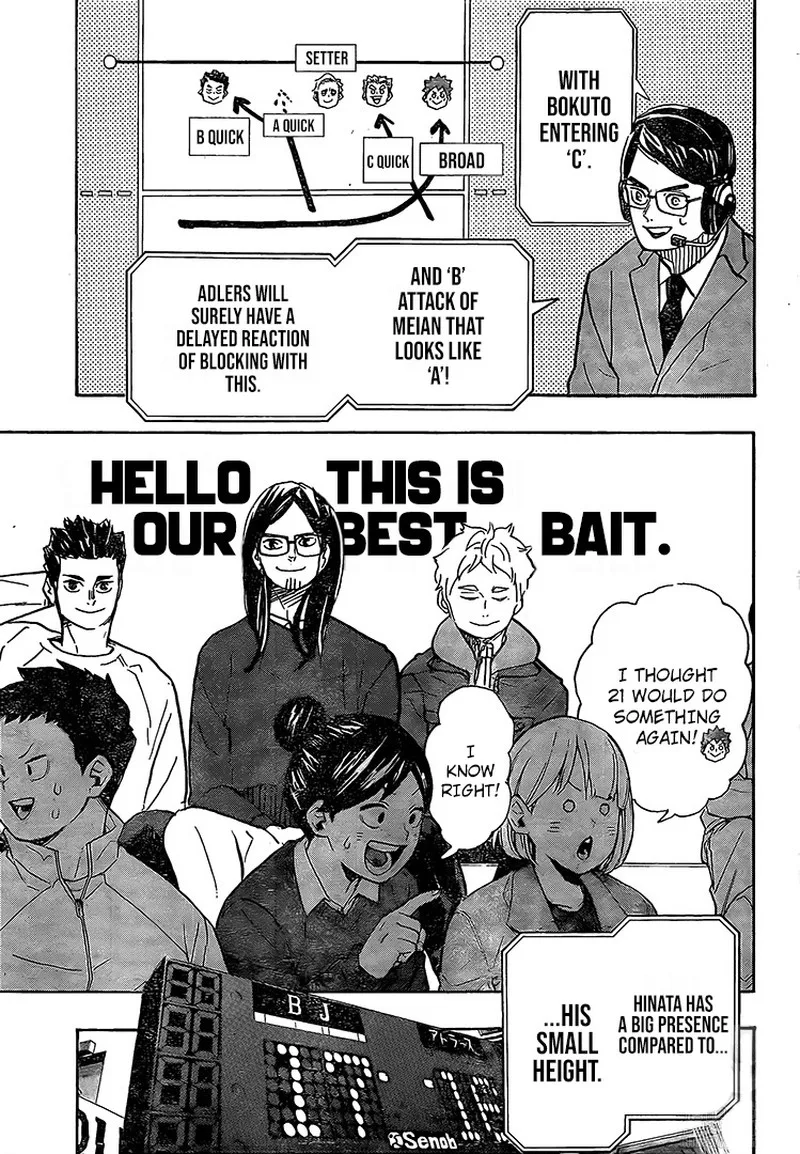 Haikyu!! Chapter 385 page 8