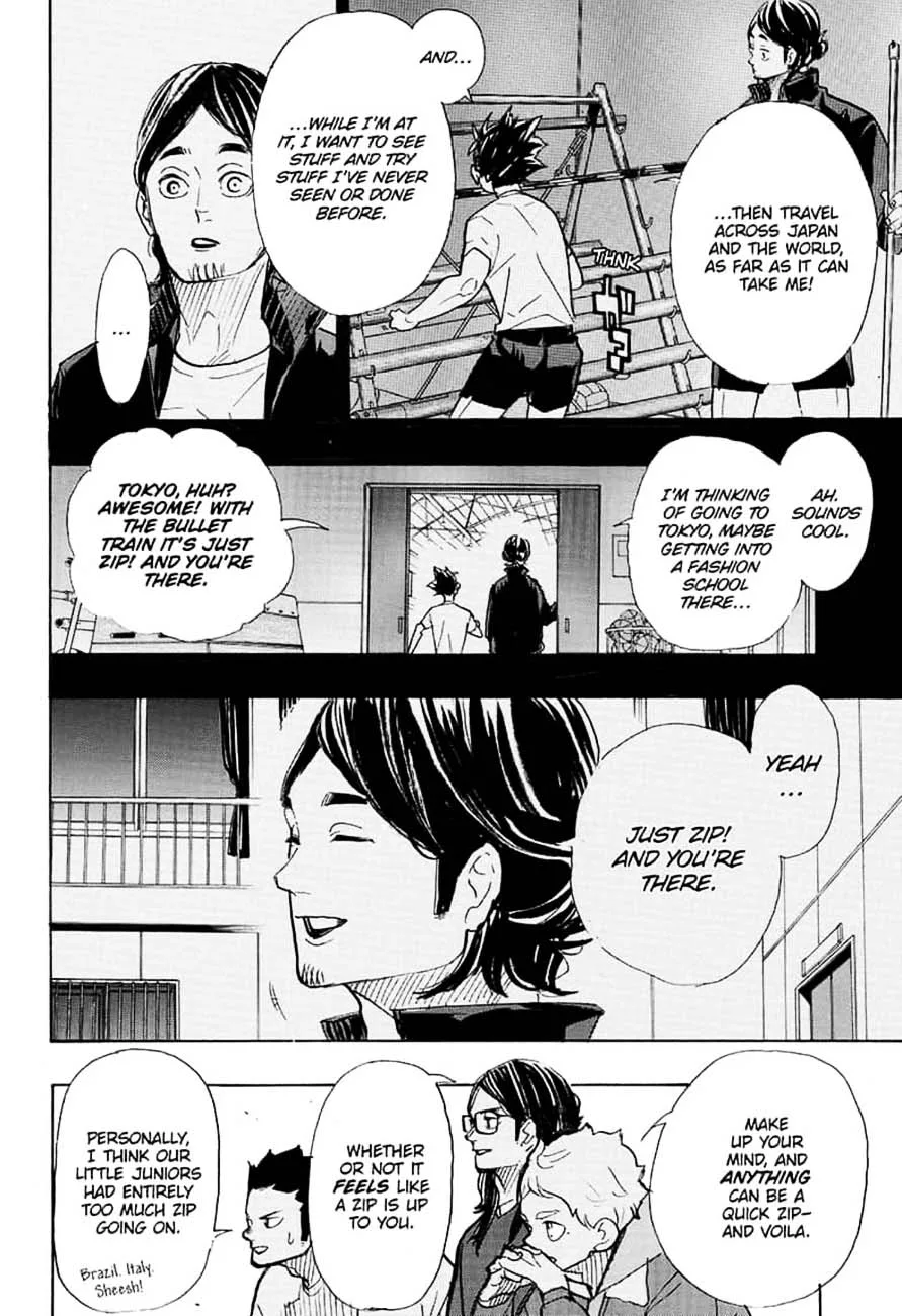 Haikyu!! Chapter 386 page 5