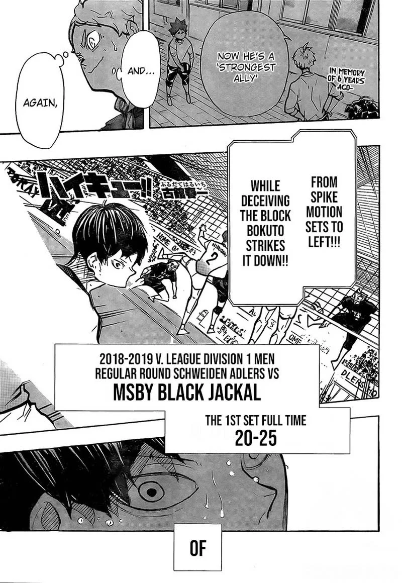 Haikyu!! Chapter 387 page 1
