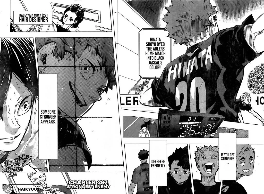 Haikyu!! Chapter 387 page 17