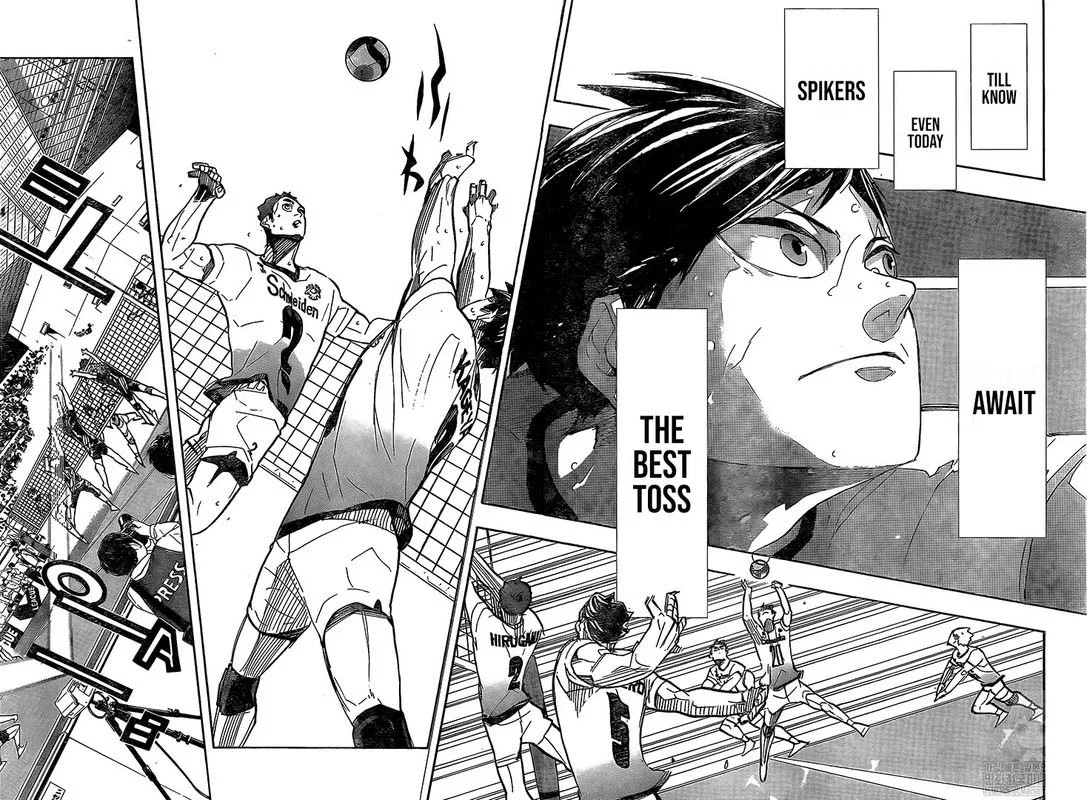 Haikyu!! Chapter 389 page 14