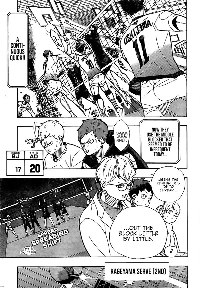 Haikyu!! Chapter 389 page 10