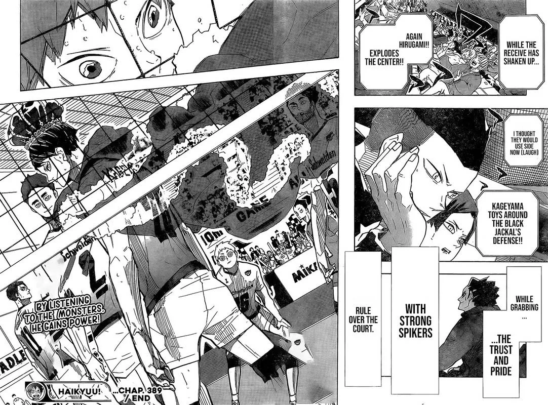 Haikyu!! Chapter 389 page 15
