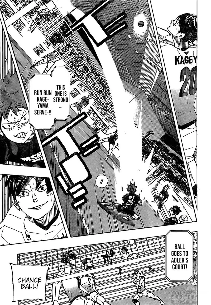 Haikyu!! Chapter 389 page 8