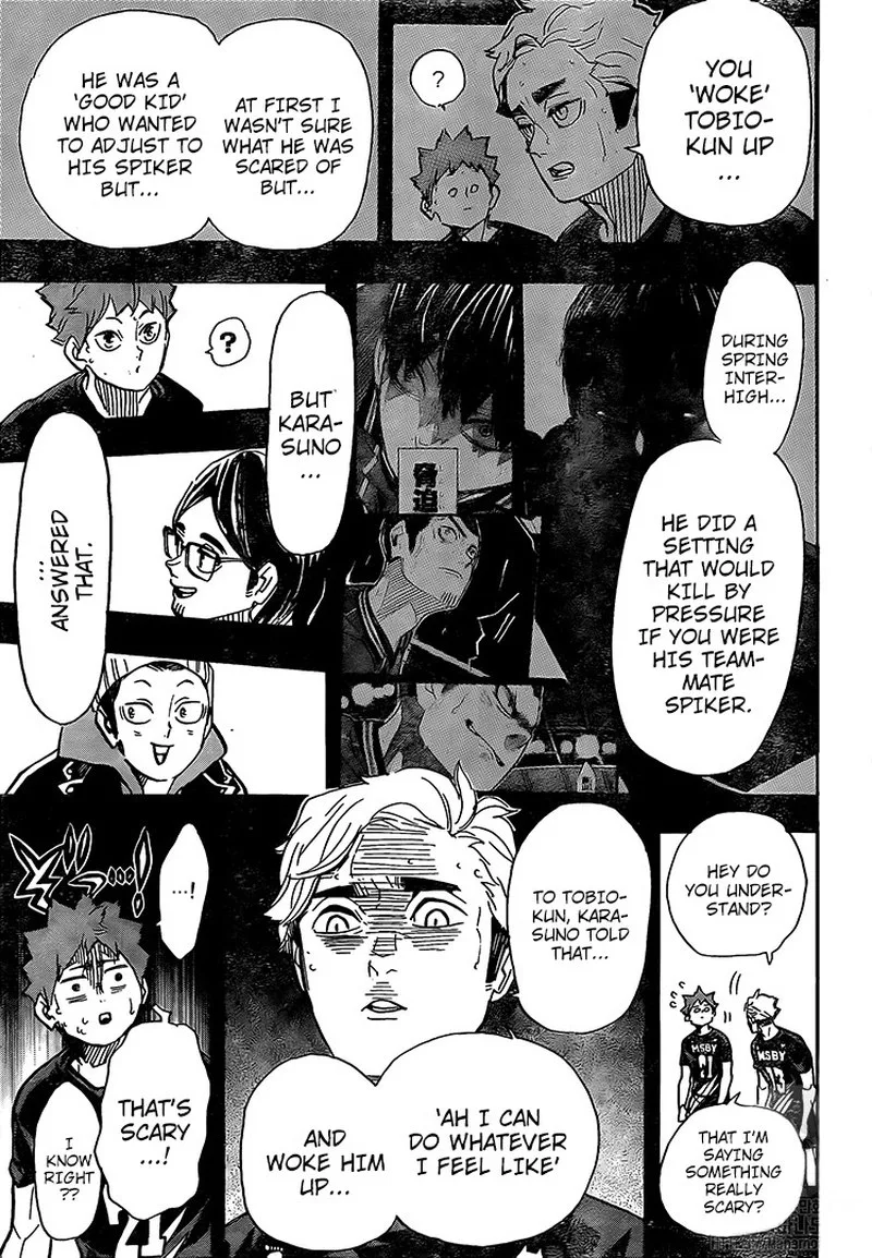 Haikyu!! Chapter 389 page 12