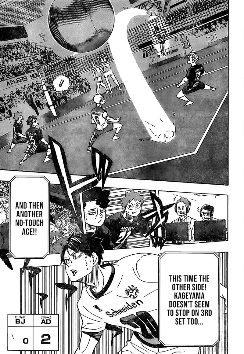Haikyu!! Chapter 390 page 6