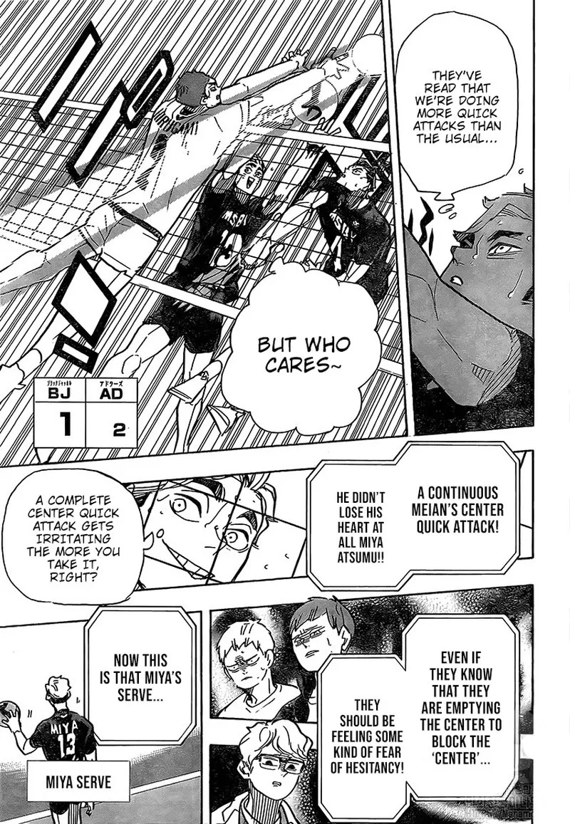 Haikyu!! Chapter 390 page 8
