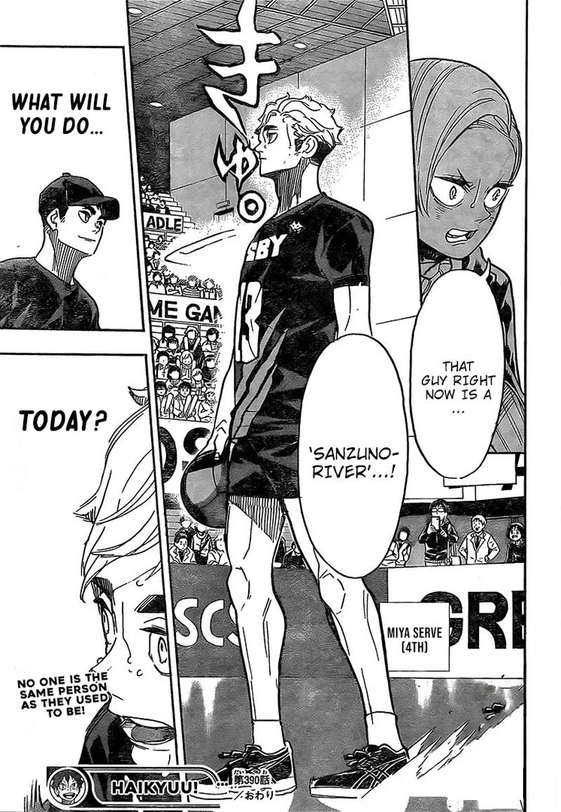 Haikyu!! Chapter 390 page 17