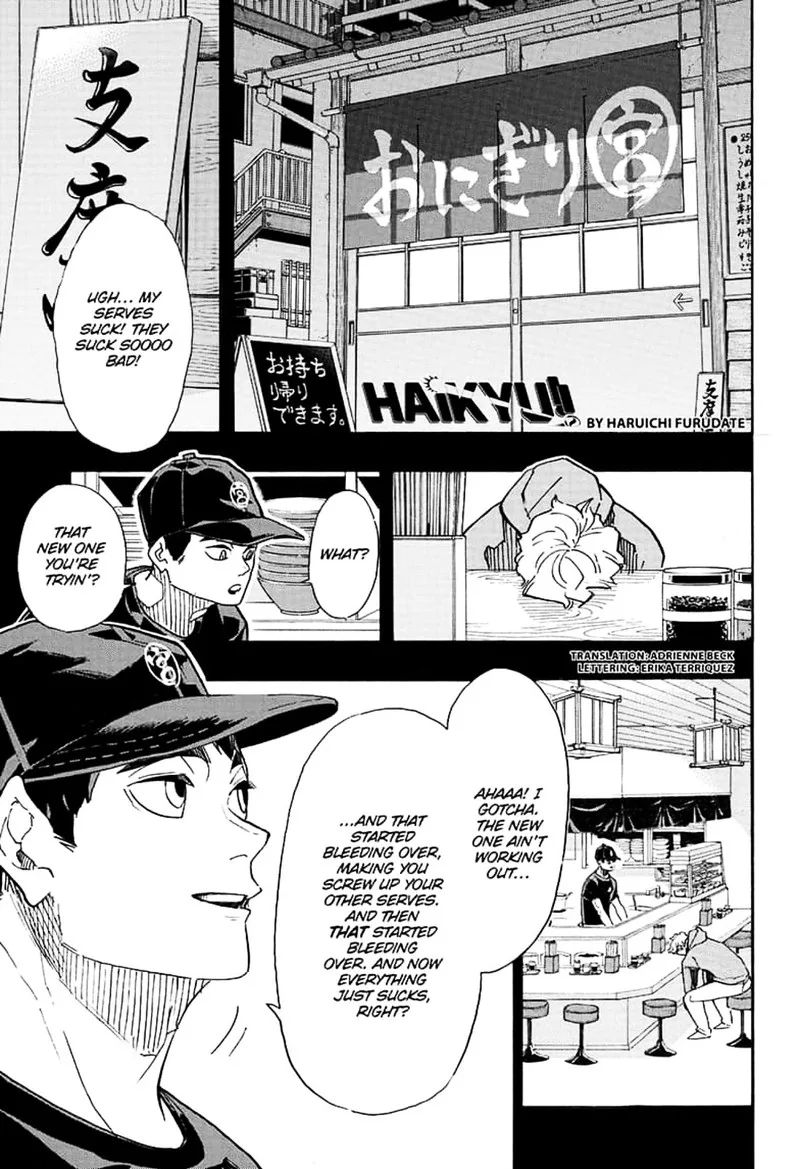 Haikyu!! Chapter 391 page 1