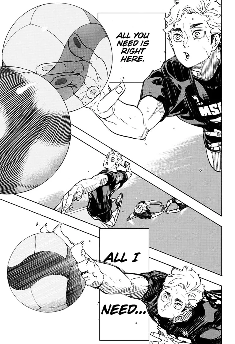 Haikyu!! Chapter 391 page 14