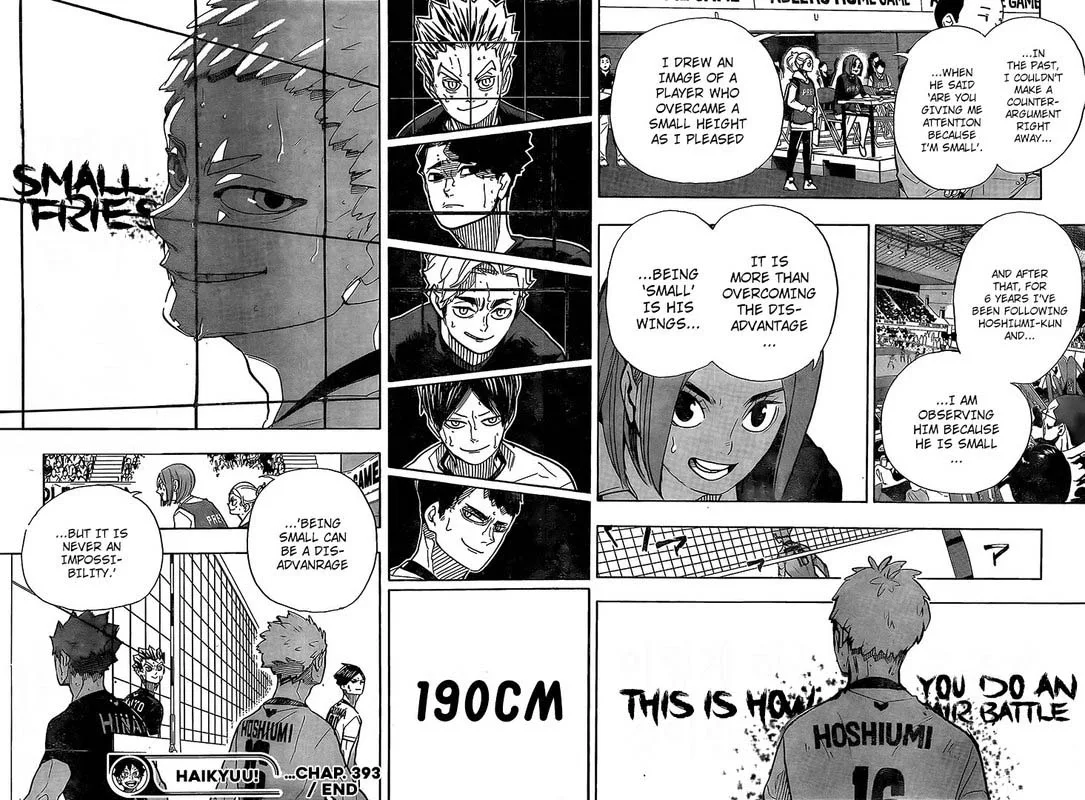 Haikyu!! Chapter 393 page 14