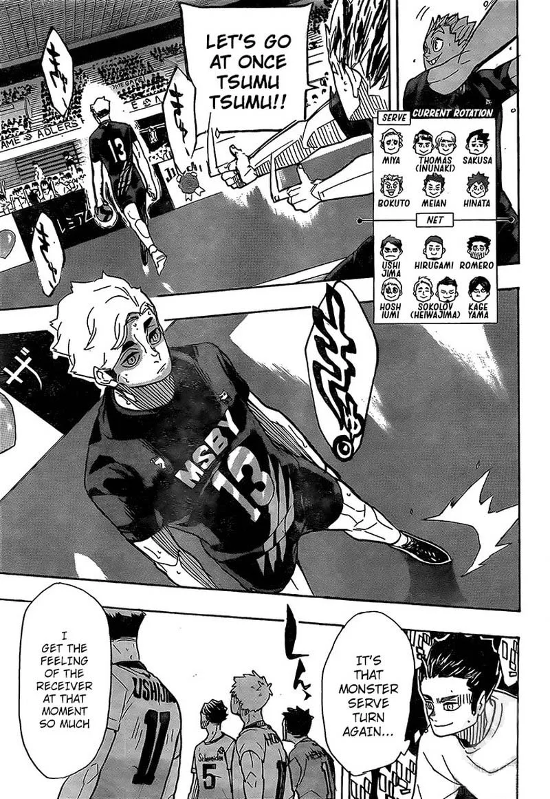 Haikyu!! Chapter 393 page 3