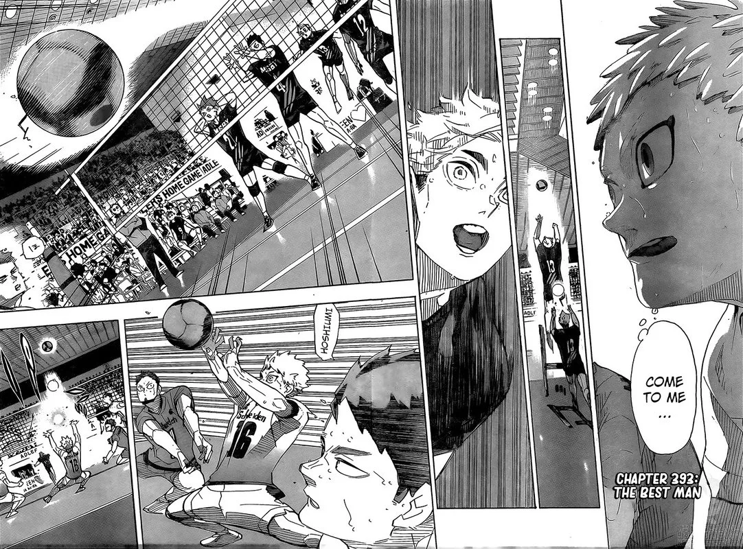 Haikyu!! Chapter 393 page 4