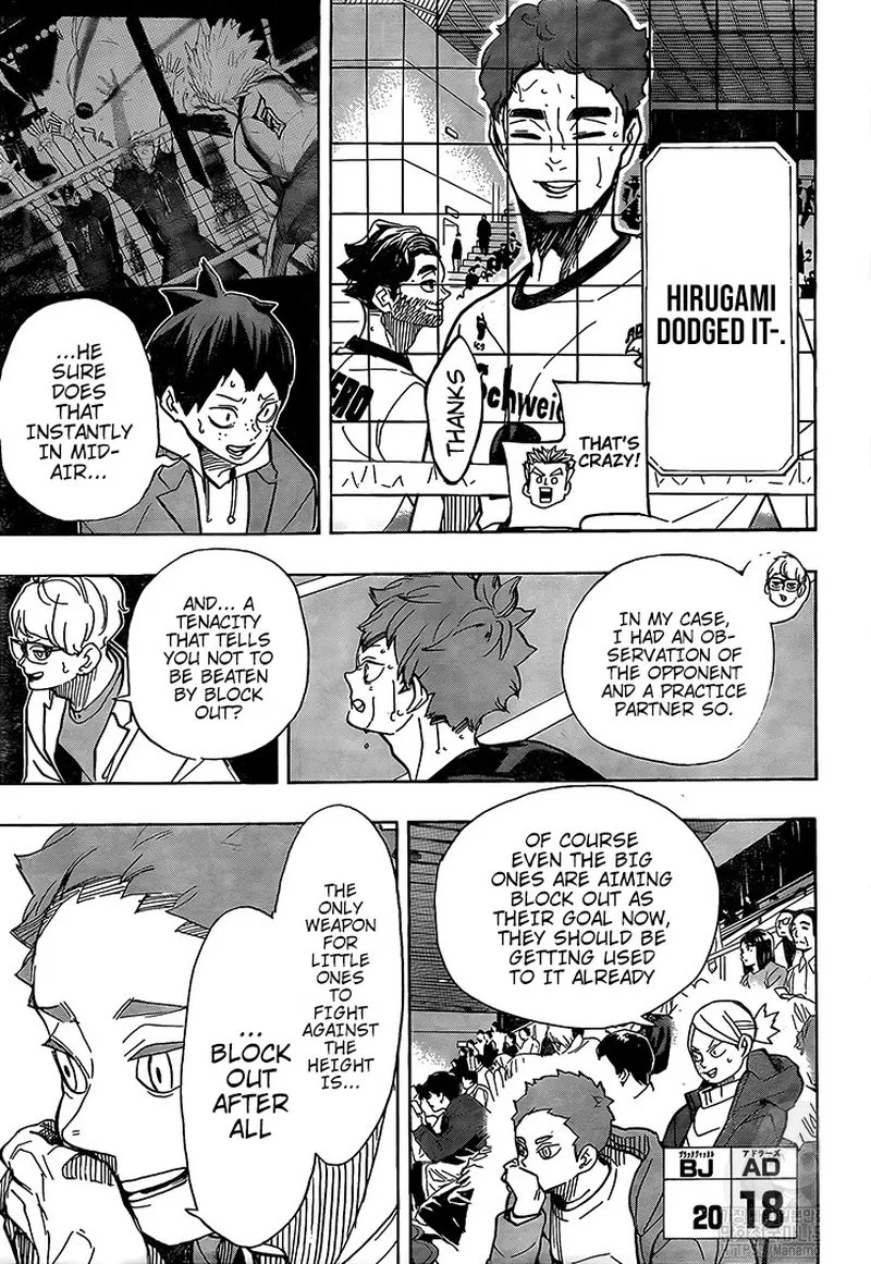 Haikyu!! Chapter 393 page 8