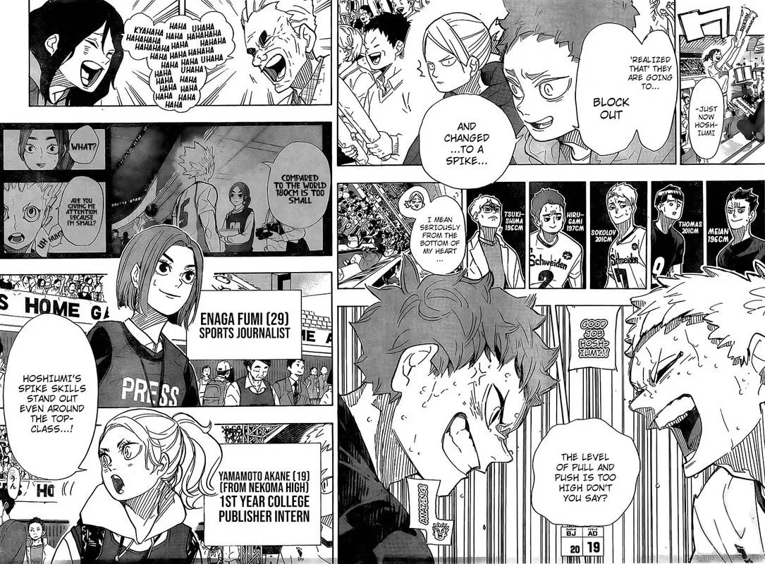 Haikyu!! Chapter 393 page 13
