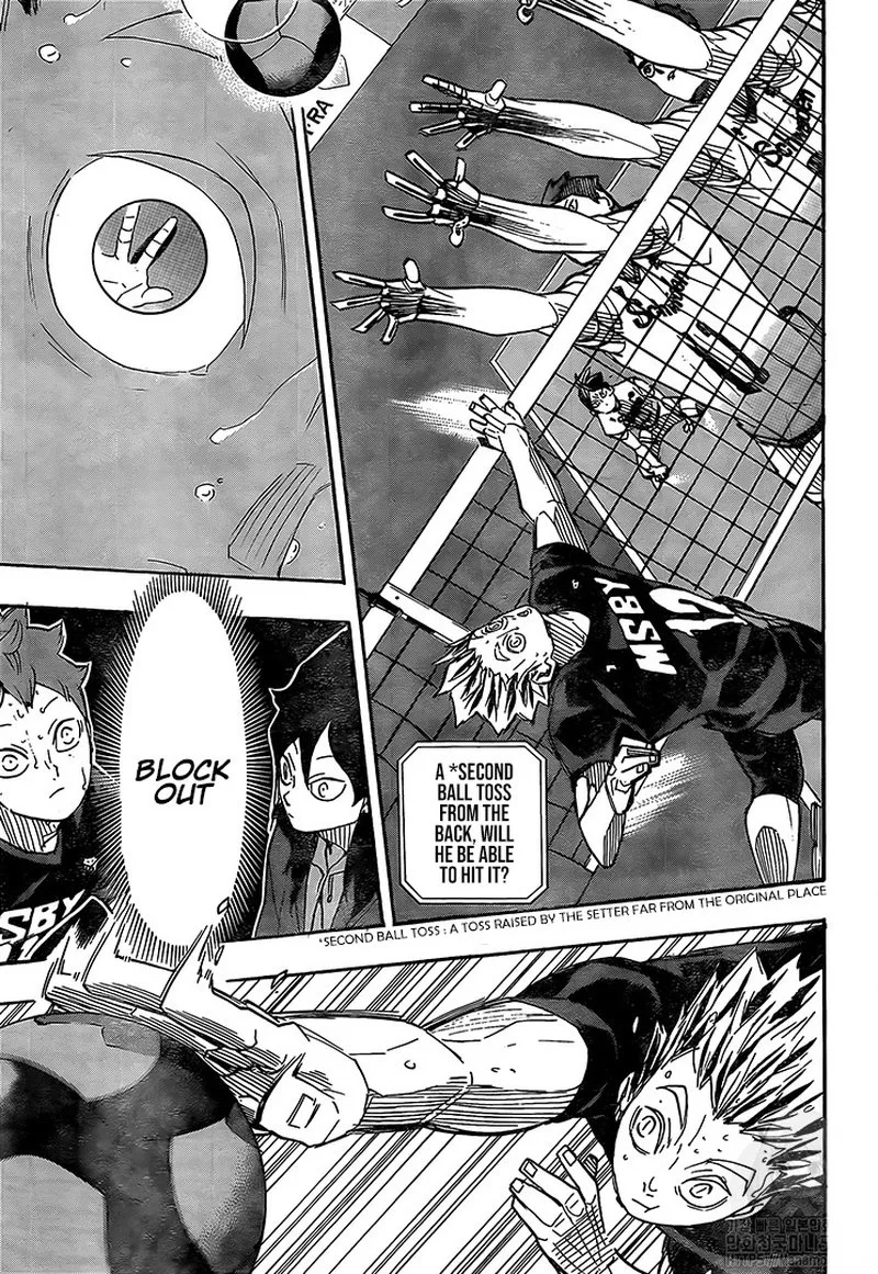 Haikyu!! Chapter 393 page 6