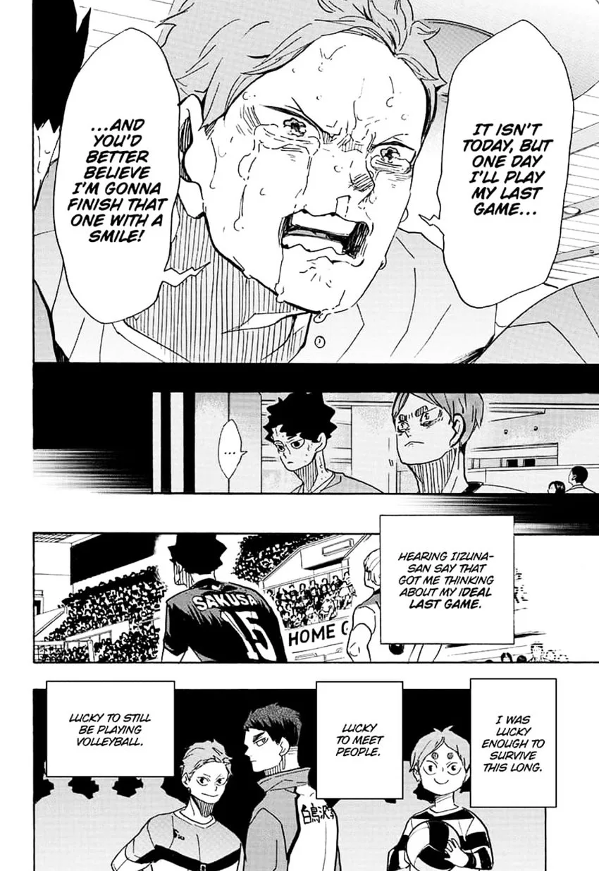 Haikyu!! Chapter 394 page 15