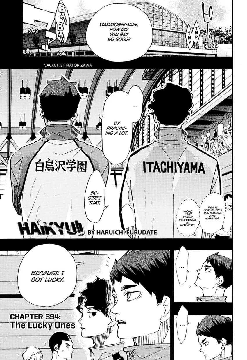 Haikyu!! Chapter 394 page 1