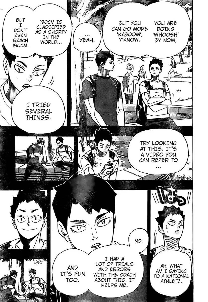 Haikyu!! Chapter 395 page 9