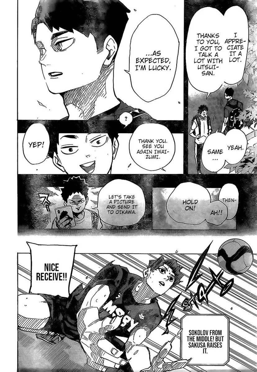 Haikyu!! Chapter 395 page 10