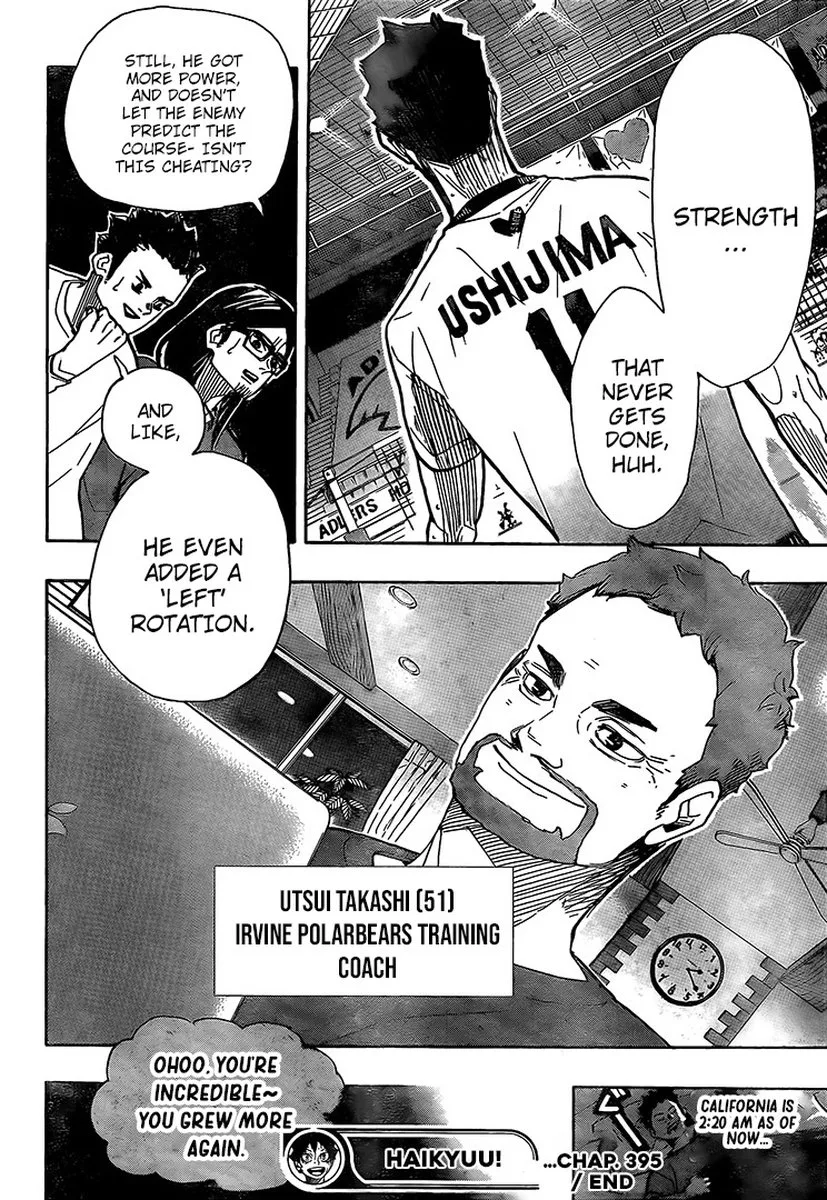 Haikyu!! Chapter 395 page 16