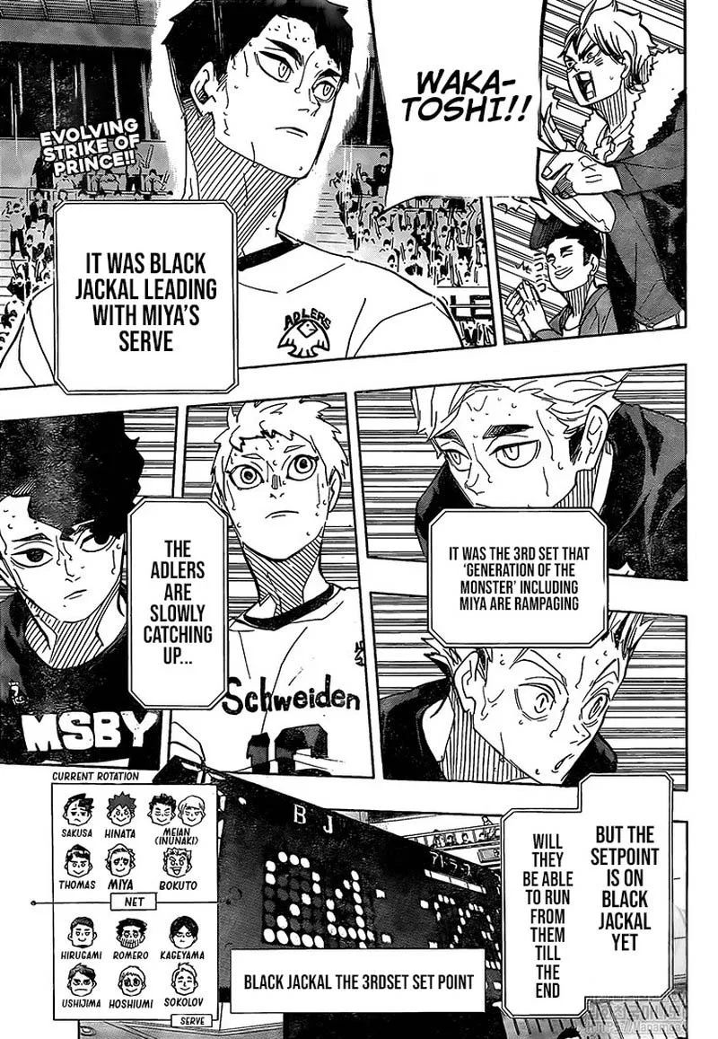 Haikyu!! Chapter 396 page 3