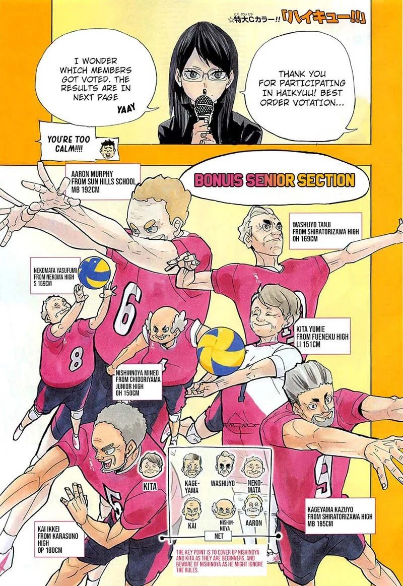 Haikyu!! Chapter 396 page 1