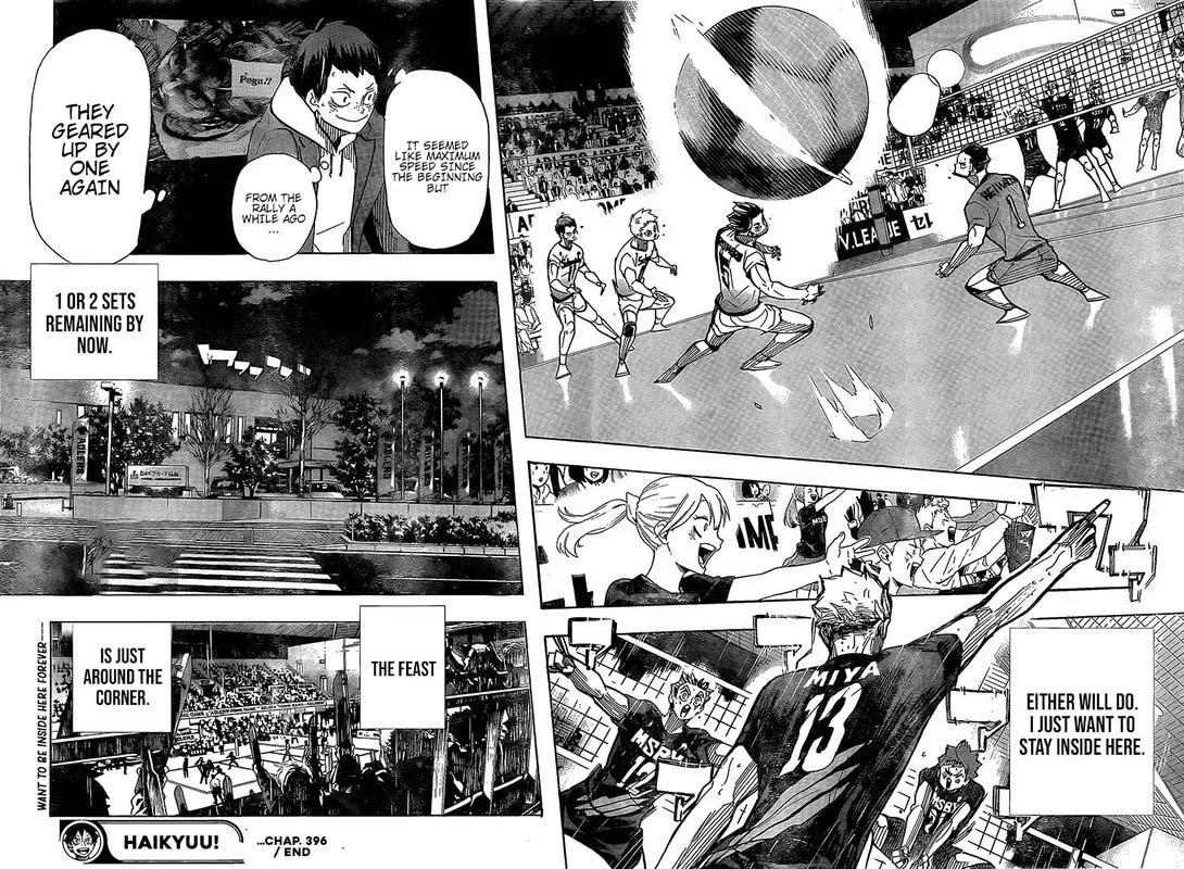 Haikyu!! Chapter 396 page 17