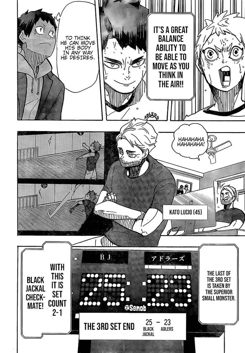 Haikyu!! Chapter 396 page 13