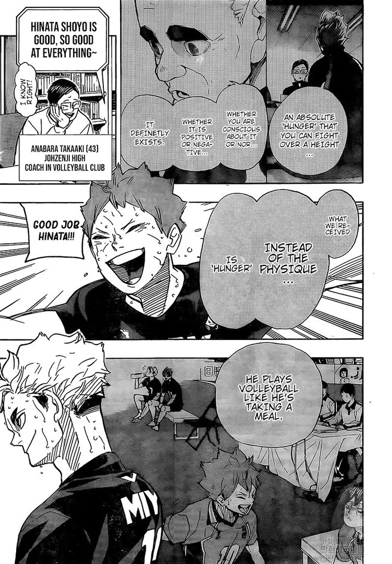 Haikyu!! Chapter 396 page 14