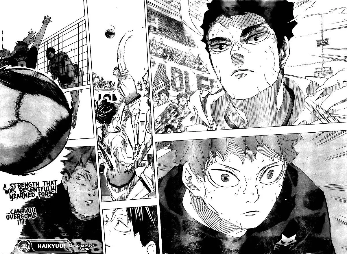 Haikyu!! Chapter 397 page 15
