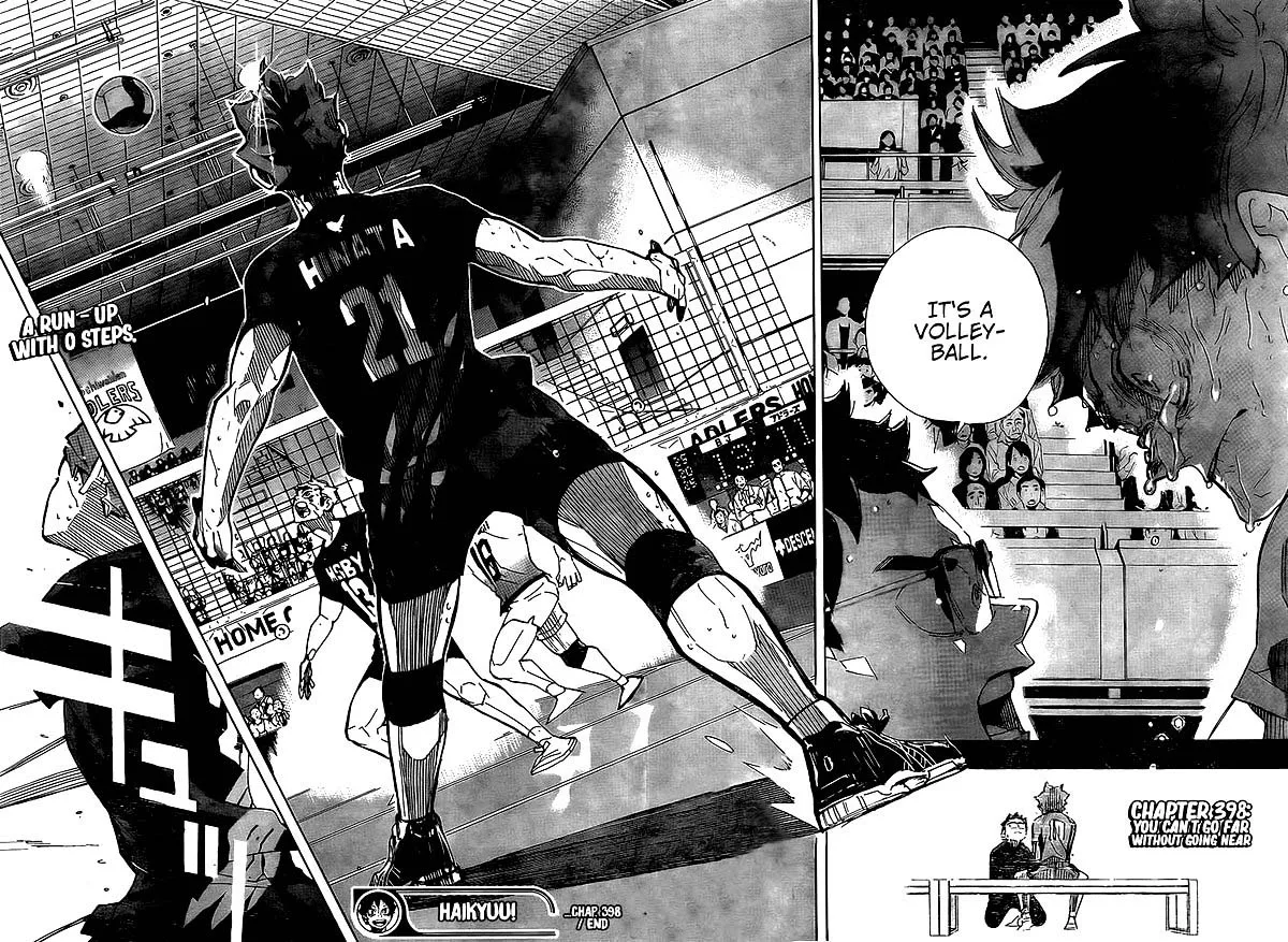 Haikyu!! Chapter 398 page 12