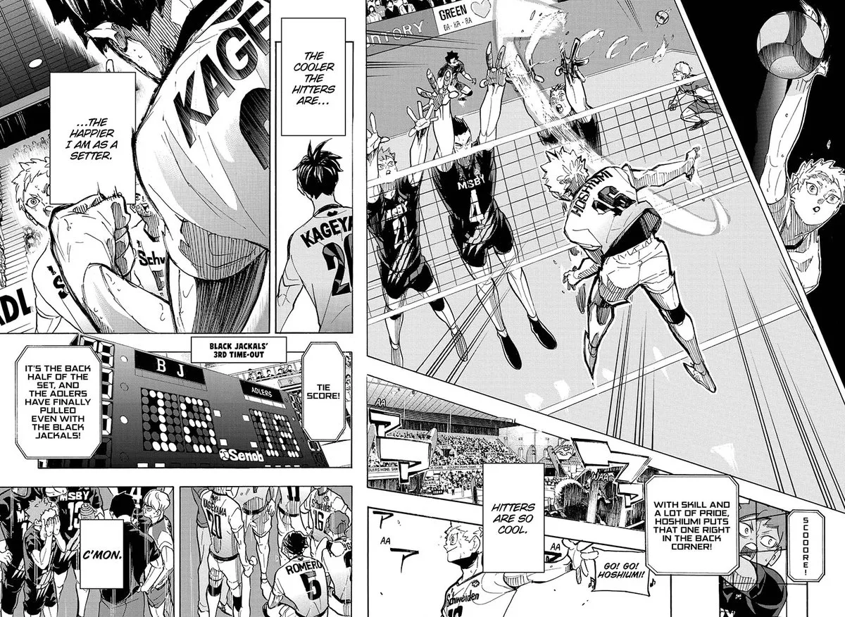 Haikyu!! Chapter 399 page 14