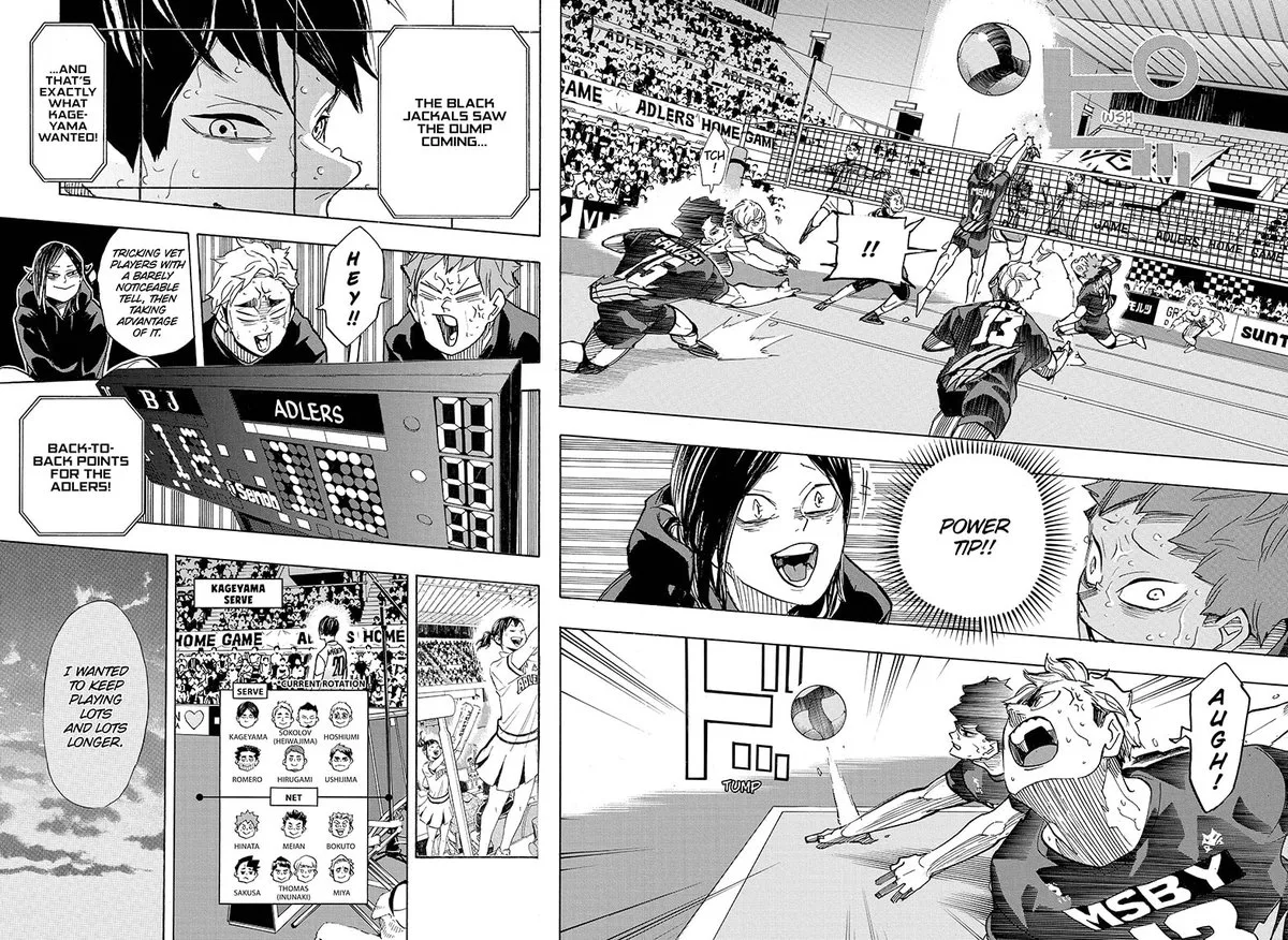 Haikyu!! Chapter 399 page 8