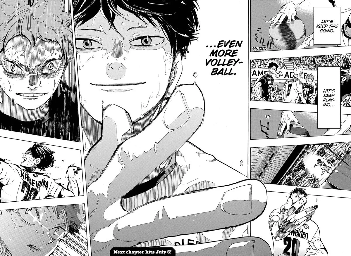 Haikyu!! Chapter 399 page 15