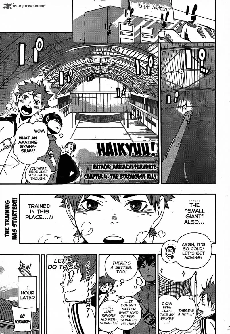 Haikyu!! Chapter 4 page 3